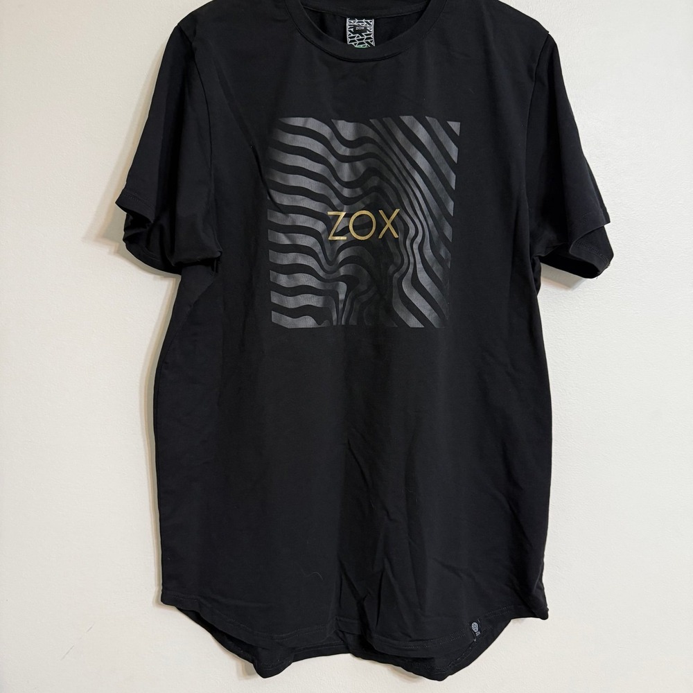 ZOX Something Great T-Shirt XL Black Cool Abstract‎ Pattern